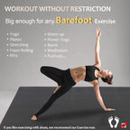 GXMMAT Large Yoga Mat 6'x4'/6'x6'/7'x5', Extra Thick Workout Mats - Image 2