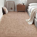 Area Rug for Living Room Bedroom: 6x9 Soft Fluffy Shag Rugs Upgrade Non-Slip - Image 4