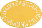 Topotdor Oval Kids Play Rug Alphabet Nursery Area Rug Extra Large Soft Crawling - Image 3