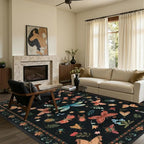 5x7 Washable Area Rugs for Bedroom & Living Room - Image 2