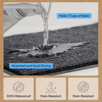GORILLA GRIP Waterproof Traffic Guard Door Mat, Heavy Duty Entryway Mats - Image 5