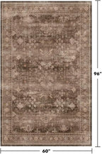 Hazo Haus Taupe Brown 5x8 Rug for Living Room - Image 2