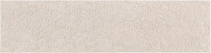 Vaukki 2x8 Runner Rug for Living Room, Soft Fluffy Washable Modern Floral - Image 9