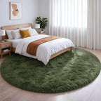 Amdrebio Olive Green Round Rug 4Ft - Image 5