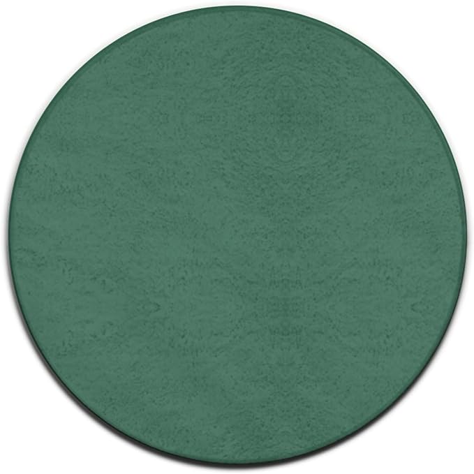 Home Decor Non Slip Kitchen Office Circle Rug, Machine Washable Modern Round by Meaudiwes