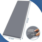 KitchenClouds Kitchen Mat Cushioned Anti Fatigue Rug 22"x72" Water Resistant - Image 2