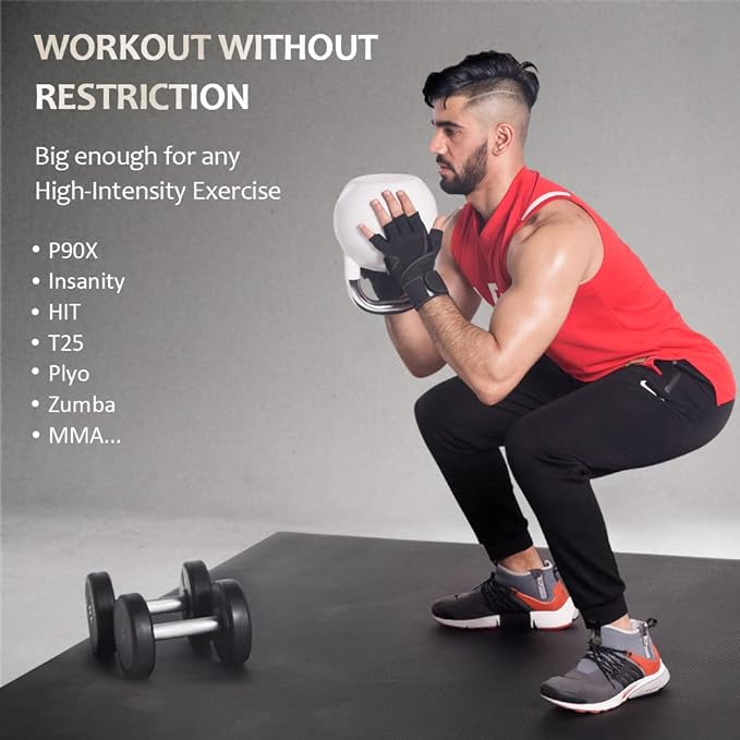 GXMMAT Extra Large Exercise Mat 16'x6'/12'x6'/10'x6'/8'x6', Extra Wide Workout - Image 2