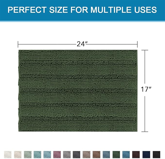 H.VERSAILTEX Bathroom Rugs Bath Rugs - Image 2