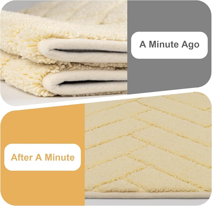 hicorfe Indoor Doormat, Front Back Door Mat Rubber Backing Non Slip Door Mats - Image 6