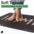 GORILLA GRIP 100% Waterproof All-Season WeatherMAX Doormat, US Designed Natural - Image 8