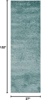 SAFAVIEH California Shag Collection Runner Rug - Image 2