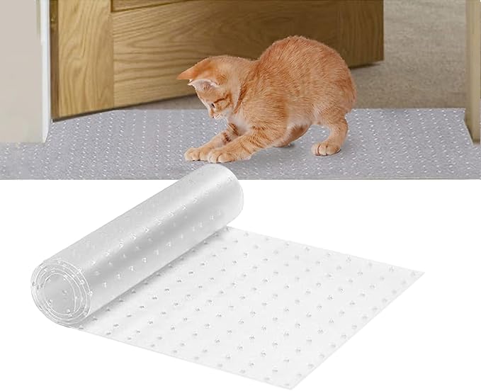 Carpet Protector for Pets 15.7in*3.6FT Cat Scratch Carpet Protector Mat for by YADI