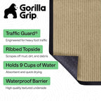 GORILLA GRIP Waterproof Traffic Guard Door Mat, Heavy Duty Entryway Mats - Image 2