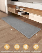 Upgraded Waffle Runner Rug Super Absorbent Non Slip Bath Mats - Image 6