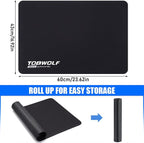 TOBWOLF Non-Slip Workout Mat for Ellipse Leg Exerciser, Ellipse Machine Mat - Image 2