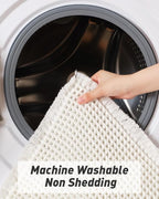 Upgraded Waffle Bath Mat Set of 2, Super Absorbent Non Slip Bath Mats - Image 6