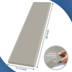 KitchenClouds Kitchen Mat Cushioned Anti Fatigue Kitchen Rug 17.3"x60" Water - Image 2