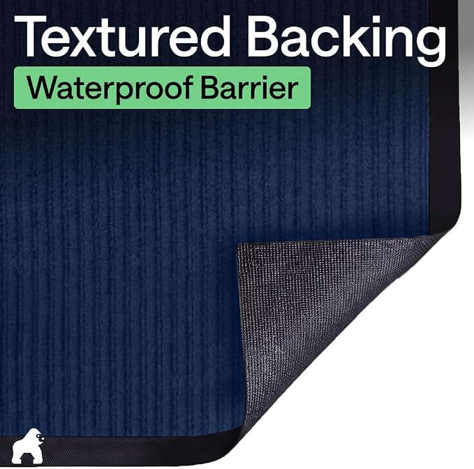GORILLA GRIP Waterproof Traffic Guard Door Mat, Heavy Duty Entryway Mats - Image 6