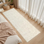 2'6''x8' Hallway Washable Runner Rug: Vintage Boho Neutral Kitchen Rug Soft - Image 3