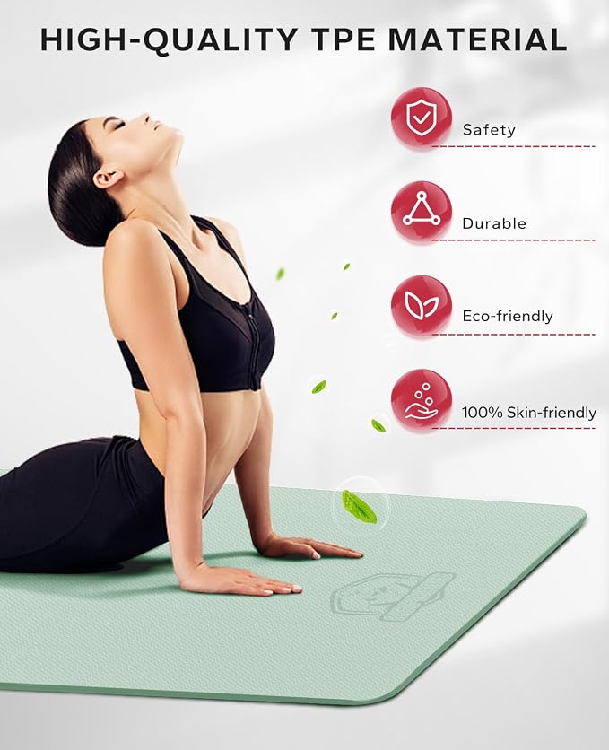 HAPBEAR Extra Large Yoga Mat - Image 5