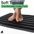 GORILLA GRIP 100% Waterproof All-Season WeatherMAX Doormat US Designed Natural - Image 8