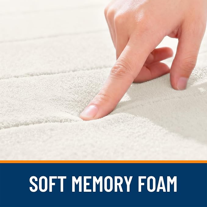 OLANLY Memory Foam Long Bathroom Rugs Runner 47x20, Super Soft Absorbent Bath - Image 5