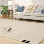 GORILLA GRIP Slip Resistant Soft Washable Stain Resistant Area Rug, Plush Thick by Unknown
