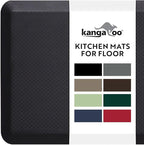 KANGAROO Anti Fatigue Mats for Kitchen Floor, Back Pressure, 3/4 Inch Thick by Kangaroo