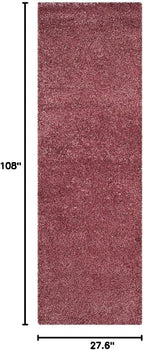 SAFAVIEH California Shag Collection Runner Rug - Image 3