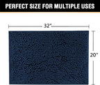 H.VERSAILTEX Navy Blue Bath Mats - Image 2