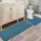 H.VERSAILTEX Bathroom Rugs Bath Rug Set 2 Piece Bathroom Contour Rug Toilet Mat by HVERSAILTEX