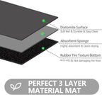Welcome Mat Indoor, Ultra Thin Door Mat, 1/10 in Thin Door Mats - Image 3