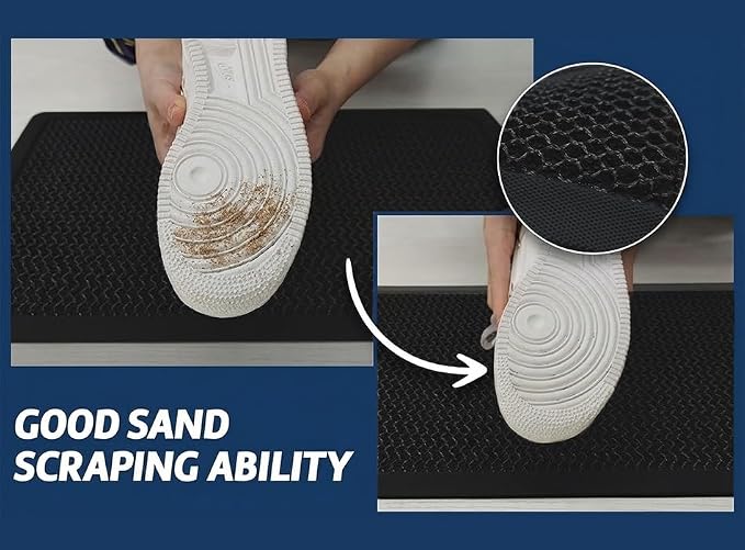 Muddy Mat® Meshy Mat™ Door Mat Heavy-Duty Quick-Dry Floor Mat, Sand & Dirt - Image 4