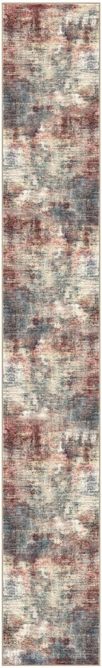 IOHOUZE Abstract Runner Rug 3x20 Ft Extra Long Washable Runners - Image 9