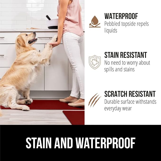 GORILLA GRIP Comfortable Cushioned Kitchen Mats - Image 4