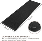 KMAT Kitchen Mat Cushioned Anti-Fatigue Waterproof Non-Slip Standing Mat - Image 2