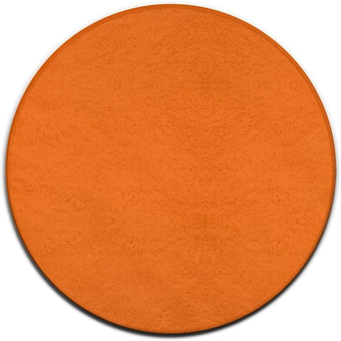 Home Decor Non Slip Kitchen Office Circle Rug, Machine Washable Modern Round by Meaudiwes