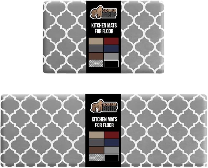 GORILLA GRIP Comfortable Cushioned Kitchen Mats by Unknown