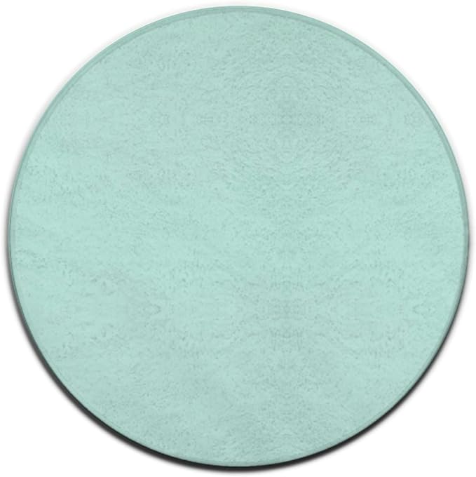 Room Sofa Yoga Soft Round Carpet, Home Decor Non Slip Kitchen Office Circle Rug by Meaudiwes