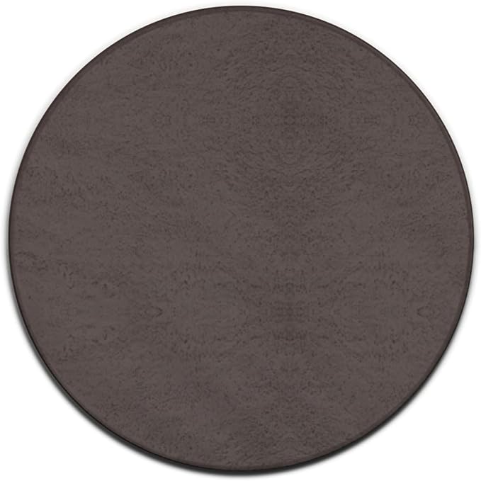 Home Decor Non Slip Kitchen Office Circle Rug, Machine Washable Modern Round by Meaudiwes