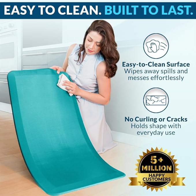 ComfiLife Anti Fatigue Floor Mat – 3/4 Inch Thick Perfect Kitchen Mat, Standing - Image 5