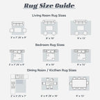 Area Rug 6x9 Washable Rug, Vintage Boho Medallion Rugs Non-Slip Soft Low Pile - Image 8