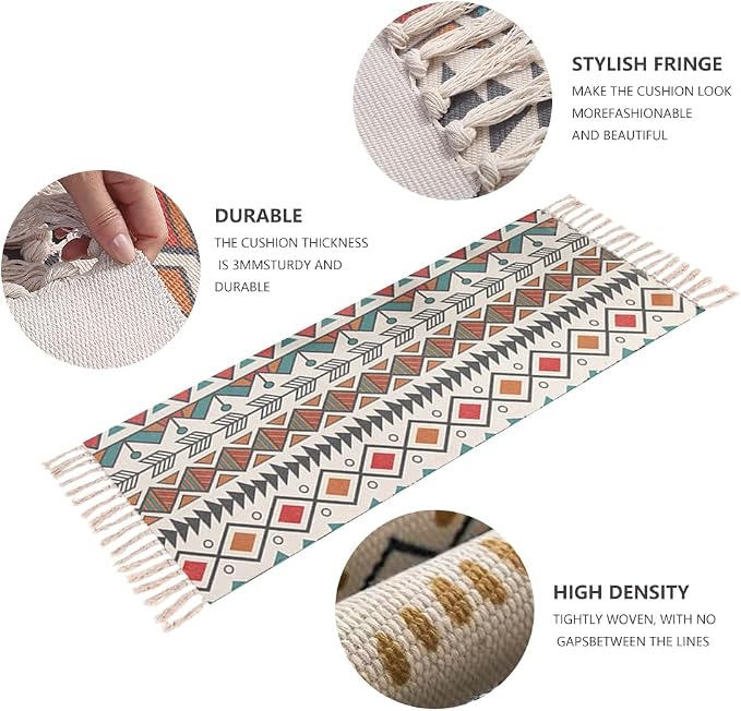 nuveti Cotton Yoga Mat - Image 2