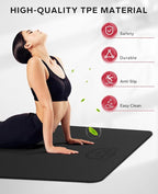 HAPBEAR Extra Large Yoga Mat - Image 5