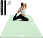 CAMBIVO Yoga Mat 72" x 48" Large Workout Mat by CAMBIVO