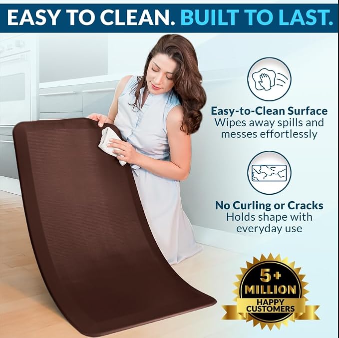 ComfiLife Anti Fatigue Floor Mat – 3/4 Inch Thick Kitchen Mats - Image 5