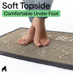 GORILLA GRIP 100% Waterproof All-Season WeatherMAX Doormat 35x23, US Designed - Image 8