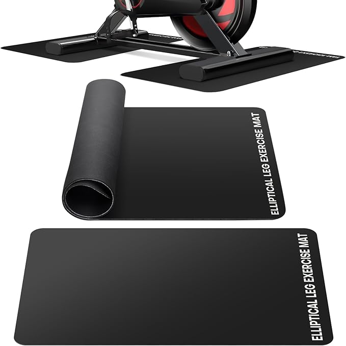 Under Desk Elliptical Mat by AdventureBuiltHomePerfected