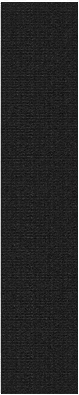 KOZYFLY Black Runners Rugs for Hallway 2x10, Washable Runner Rug, Woven Non - Image 9