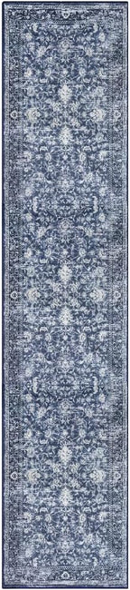 KILOCOCO Runner for Hallway 2.6x12 Runner Rug Printed Vintage Floral Washable - Image 10